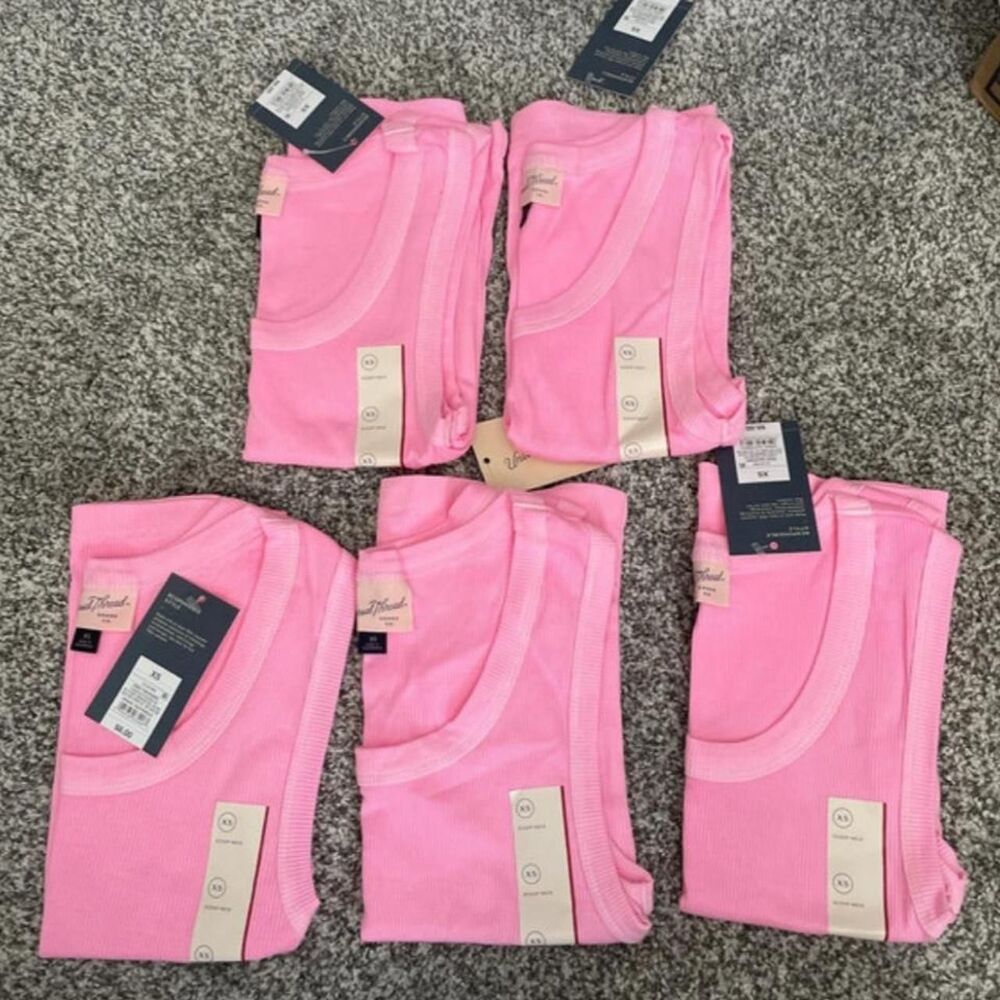Universal-thread Women's Pink Crop-top